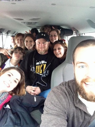 Whitehall Youth Group Van Ride